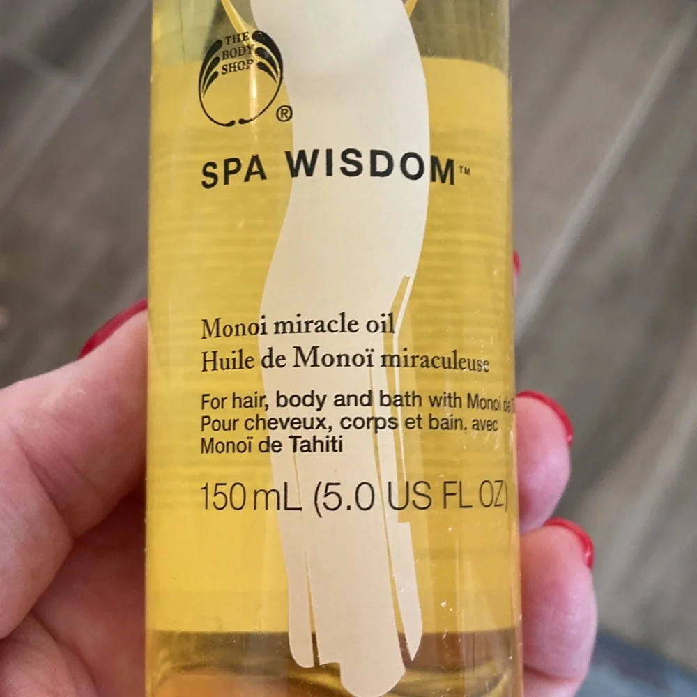 New The Body Shop Spa Wisdom Monoi Miracle Oil